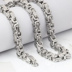 호신용품 티타늄 강철 자기 방어 목걸이 60CM 두께 8CM 스테인레스 스틸 팔찌 개인 안전 채찍 도구