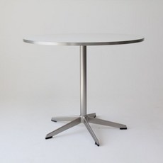 원형/사각 화이트 카페테이블 HPL 실버더엣지 5 size, SQUARE(사각), 6. MILLY(밀리)/WHITE, 600