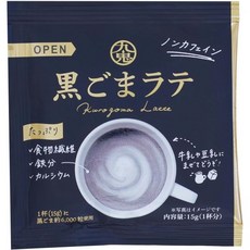 인스턴트 커피 구키산업 흑임자 라떼 1팩, 1개