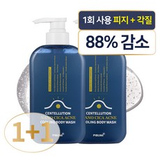 피부미 센텔루션 나노시카 아크네 쿨링 바디워시 500ml