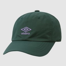 [국내백화점판] UMBRO 엄브로 24년신상 클래식 나일론 에센셜 볼캡 모자 (그린)