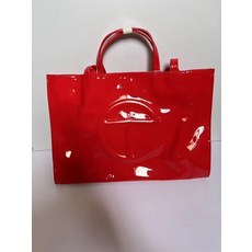 Telfar Medium Shopping Bag Leather Handbag