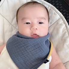 5종세트 유아동 어린이 요루 거즈 스카프빕 목수건 유치원 어린이집 답례품