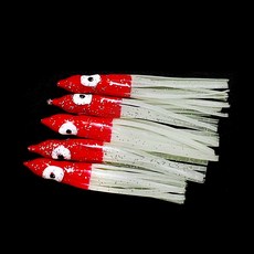 나라샵 야광 꼴뚜기웜 꼴뚜기루어 미끼 대구 참돔 문어 방어 갈치채비 튜닝용, 고추장꼴뚜기루어(대-5개입)