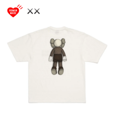 [당일발송] 휴먼메이드 KAWS 콜라보 그래픽 티셔츠 화이트 블랙 XX27TE016