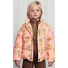 [MINI RODINI] 미니로디니 24FW 키즈 패딩 Winter flowers aop city puffer jacket 2471011328