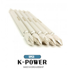 MADE IN KOREA 비트원 K-POWER 토션비트+2x110 5PCS 1세트