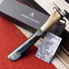구둣주걱 영국 ABBEYHORN녹각 손잡이 신발주걱 고급 천연 쇠뿔 녹각 선물상자, T01-260mm현물, 기본