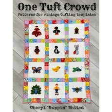 (영문도서) One Tuft Crowd: Patterns for Vintage Tufting Templates Paperback, Independently Published, English, 9798332961328