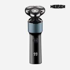 헤누스 3중날 전기 전동 면도기 방수기능 면도 EQ-231K, 스카이블루