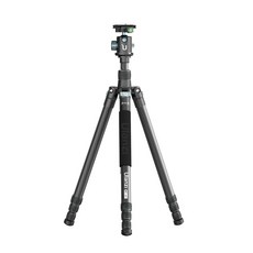울란지 MT-61 카본 전문가용 여행용 4단 삼각대 파노라마 촬영 및 모노파드 변형 가능