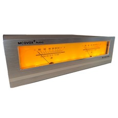 음악 패널 아날로그 라인 양방향 VU 210 비주얼라이저 앰프 스펙트럼 MK 계량기 듀얼 MKII DB MCQVOX 전환 마이크 디스플레이, 220V-230V, MC-2100MKII WHITE
