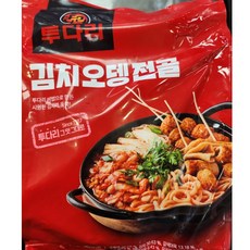 투다리 김치오뎅전골 653g 간편조리, 1개