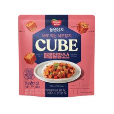 동원 큐브참치 매콤덮밥소스 130g, 24개