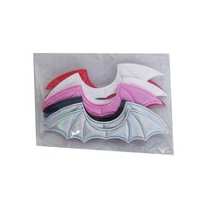 할로윈 개 그루밍 제품 해골 개 애완동물 나비 넥타이 크리에이티브윙 스타일의 개, 1개