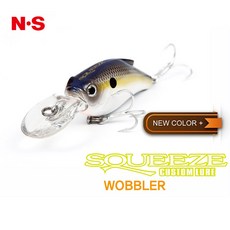 NS 스퀴즈 워블러 미노우 60F-SR, 005(빙어)