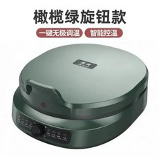 전기쿠커 베이킹 팬 서스펜션 팬케이크 기계 온도 제어 양면 가열 110V, 7) A UK, 1개