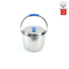 비룡상회 찜통 빨래솥 찜솥 10L 1호 곰솥 찜기 들통 빨래 스텐 W6A9188 다용도 주방용품 곰솥 다용도솥, 비룡 본상품선택, 비룡 본상품선택