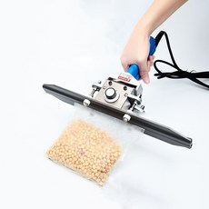포장 220V 110V 전동 핸 임펄스 실러 씰링 기계 20/30/40cm 길이 펜치 호일 백 복합 필름 전기, 01 Seal length 0-300mm_01 220V, 03 영국 플러그