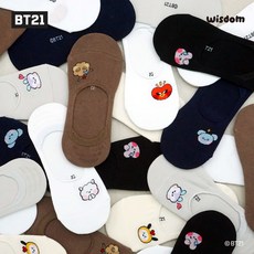 BT21 minini 페이크 삭스 7종 풀세트 방탄굿즈 선물 국내 생산 특허 양말