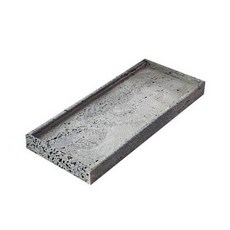 SM 현무암 화분 받침 [33X13X3cm] 직사각, 1개