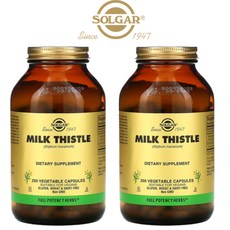 2병구성 솔가 밀크 시슬 250베지캡슐 Milk Thistle 실리마린