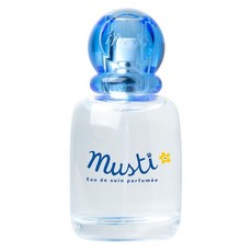 Mustela Musti Ba 퍼퓸 향수 오드 코롱 EDC 스프레이 Delicate for Boys Girls with Chamomile 허니 Extracts 프리 50ml, 1개