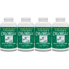 Source Naturals 소스내추럴스 고흡수 야에야마 클로렐라 파우더, 453.6g, 4개