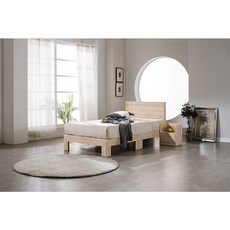 편백나무 침대프래임 무헤드 평상 보드 아름드리소나무 원목 실비신혼부부 침대깔판, 헤드없음