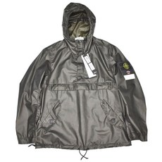 NWT Supreme Stone Island Poly Cover Anorak Jacket Translucent Black DS AUTHENTIC