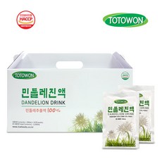 강원식품 민들레진액 100mL 30포, 120개