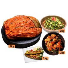 도미솔 도미솔김치 4종(포기5+열무2+총각2+오이통2총11kg), 1, 1