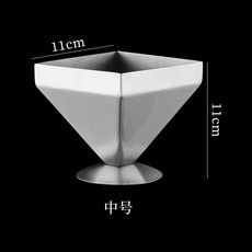 고기 모양 금형 소형 바베큐 포장용 플레이트 DIY 화과자 피라미드 로고 스틱, 스텐사각11x11CM