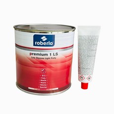 로베로 프리미엄1 LS (﻿roberlo Premium1) 아연퍼티 2.25L (주제+경화제) / 정식수입제품, 1개 - 아연퍼티