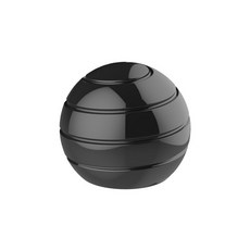 Vortecon Desktop Anti Stress Toy Aluminum Alloy Decompression Hypnosis Rotary Gyro [S00105026], 01-Black-105026