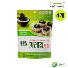 풀무원 파래김자반 65g, 4개