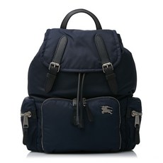 [버버리] [라벨루쏘] 미디엄 나일론 가죽 럭색 8006723 LL MD RUCKSACK