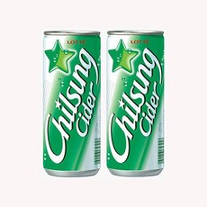 롯데 칠성사이다 캔, 250ml, 25개