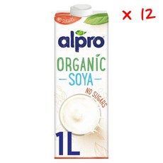 알프로 소야 노 슈가 롱 라이프 드링크, 12개, 1L
