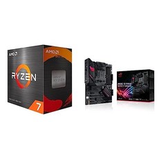 AMD 라이젠 7 5700G 8코어 16스레드 언락된 데스크탑 프로세서 라데온 그래픽 포함, Processor + ROG Strix B550-F M - 5700g