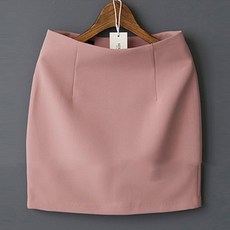 네모 테라 베이직 데일리 H라인 미니 스커트