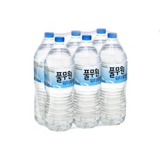 풀무원샘물 워터루틴, 2L, 36개