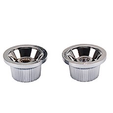 shangren 2pcs 내구성 크롬 볼륨 톤 돔 손잡이 6mm 일렉트릭 기타 탑 햇, 설명, 아크릴로 니트릴 부타디엔 스티렌 플라스틱, 설명 설명, 2개
