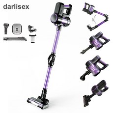 darlisex 무선 진공청소기 25kPa BLDC 흡입력 좋은 무선 스틱 청소기