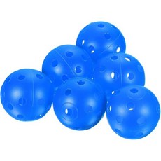 골프연습도구 개인 가정용 용품 패티킬 골프 연습공 플라스틱 트레이닝 할로우 골프공, Light Blue