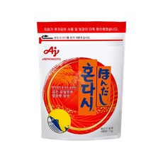 아지노모토 혼다시 복합조미식품 1kg 대용량 육수조미료 식당국물용 업소용식자재 가쓰오부시, 1개