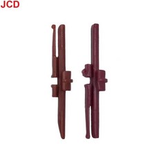 JCD 외부 3D 변환 스위치 LR 왼쪽 오른쪽 슬라이더 슬라이딩 버튼 교체 3DS LL XL 컨트롤러 호스트 1 개, [03] Wine red, 1개