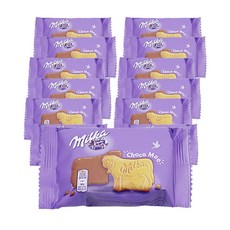 밀카무 초콜릿쿠키 40g x 24 밀카무 몬델리즈 소모양