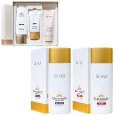 오휘 데이쉴드 퍼펙트 선 블랙 레드 80ml 대용량 -