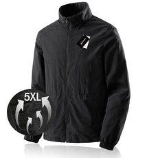 차이넥 집업 바람막이 [5XL-8XL]빅사이즈 아노락 땀복 등산복 데일리 남자 윈드브레이커 점퍼